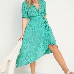Old Navy Ruffle Tie Dress